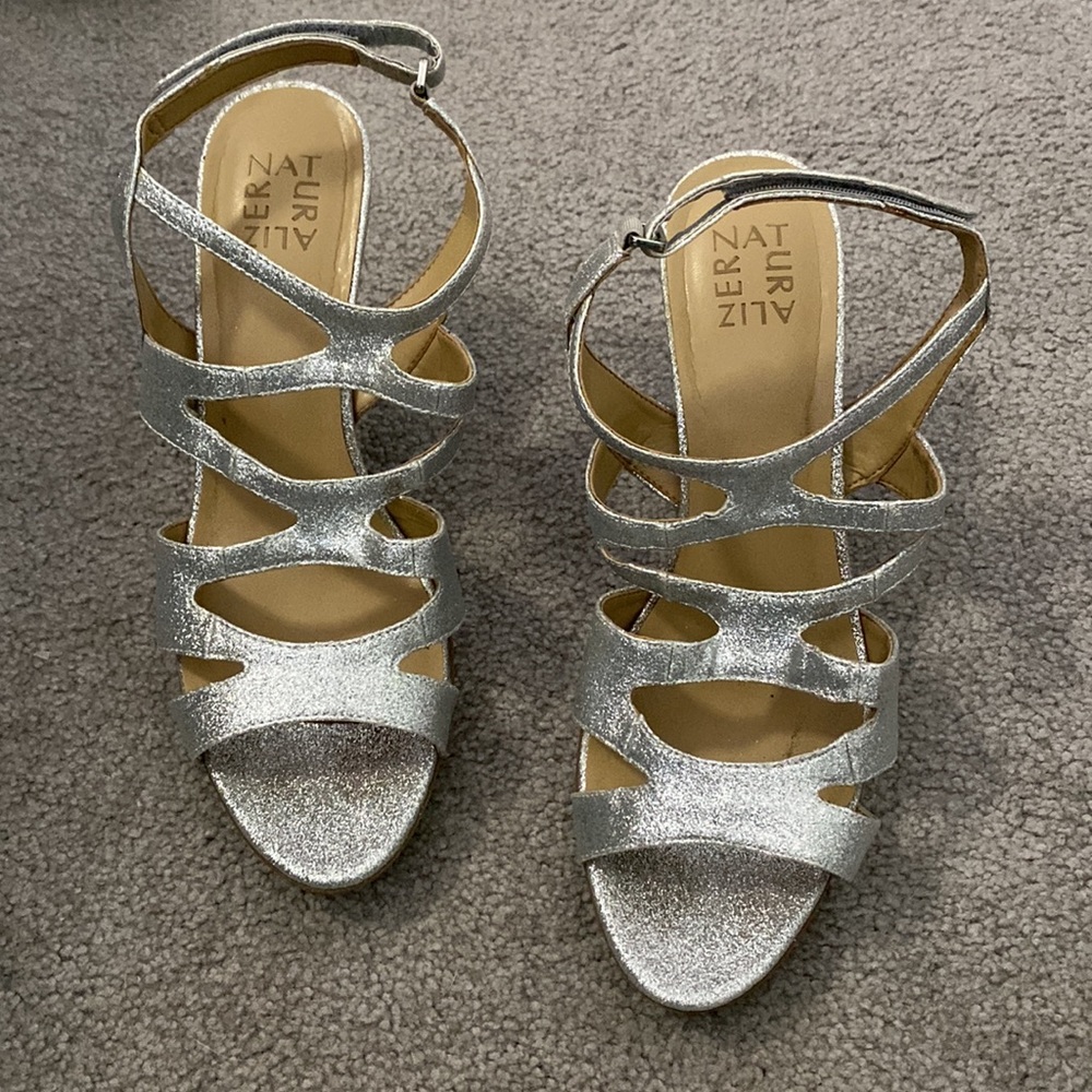 Silver Naturalizer Heels